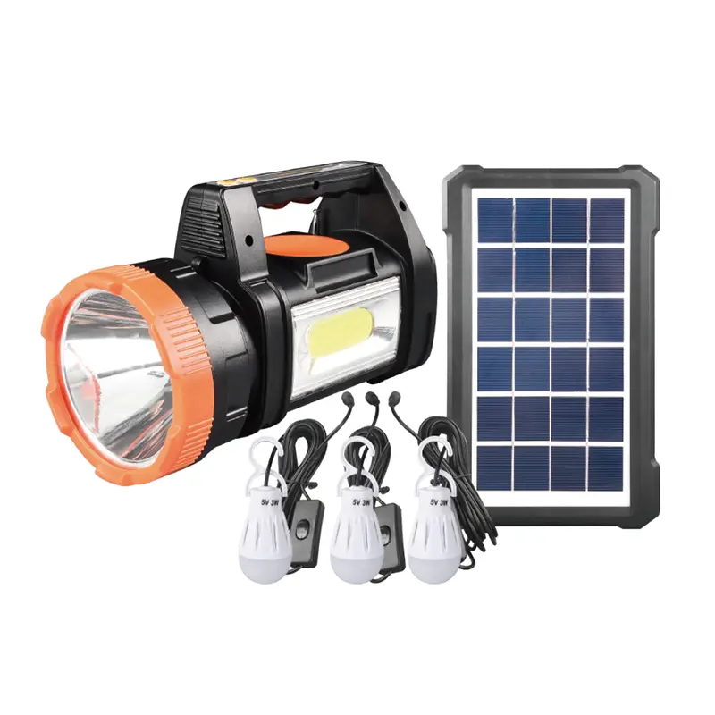 Súprava dobíjacieho solárneho reflektora 30W COB