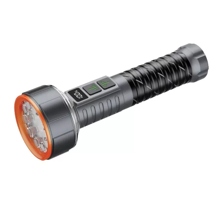 Vysokovýkonná 30W biela laserová LED baterka