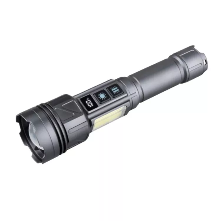 Prenosná LED baterka dobíjateľná pre núdzové situácie v domácnosti
